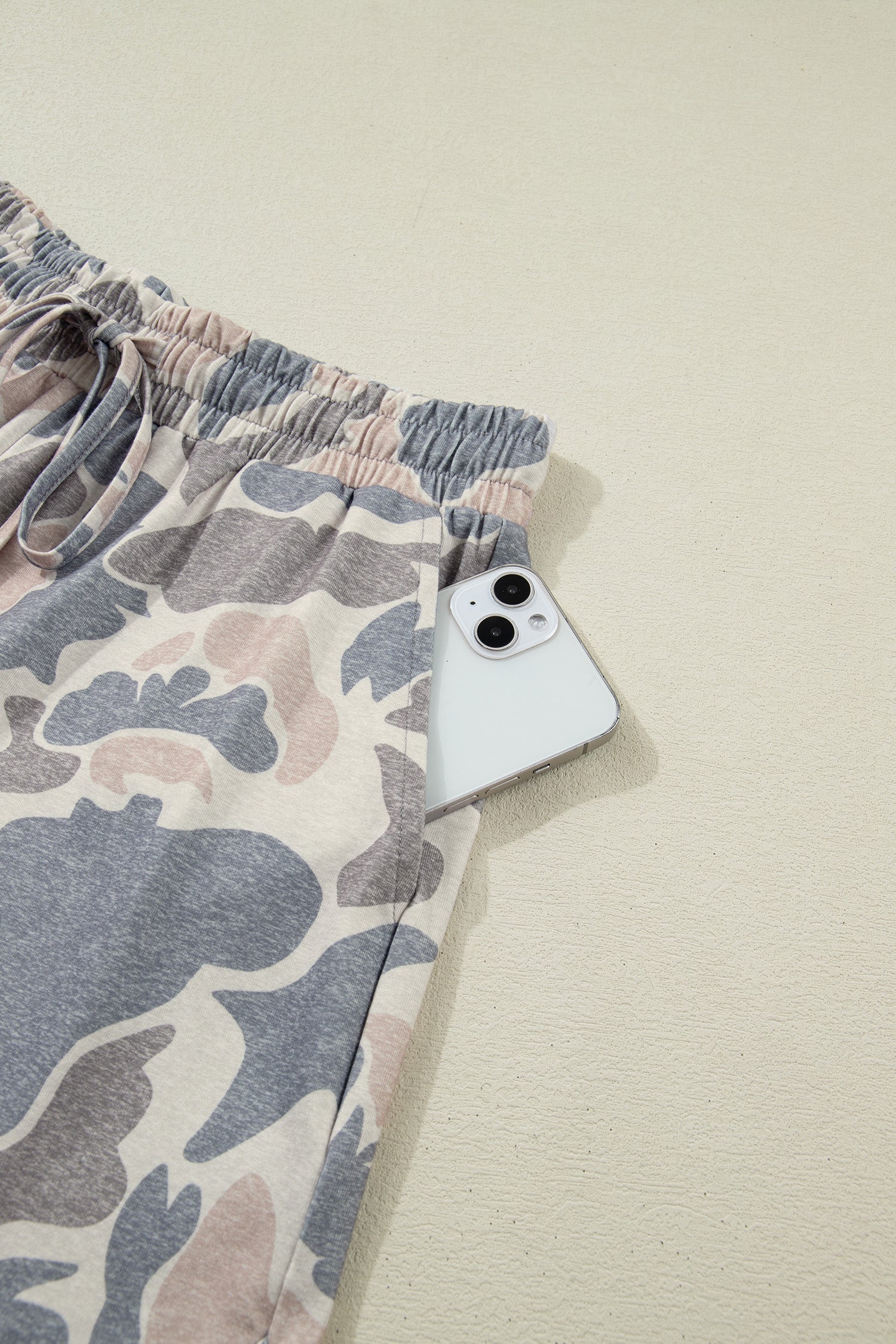 Mya Camo Loose Tee Set
