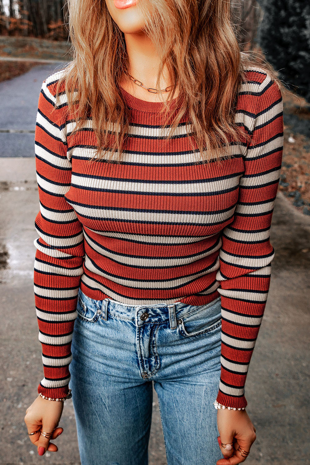 Martha Knit Slim Fit Top