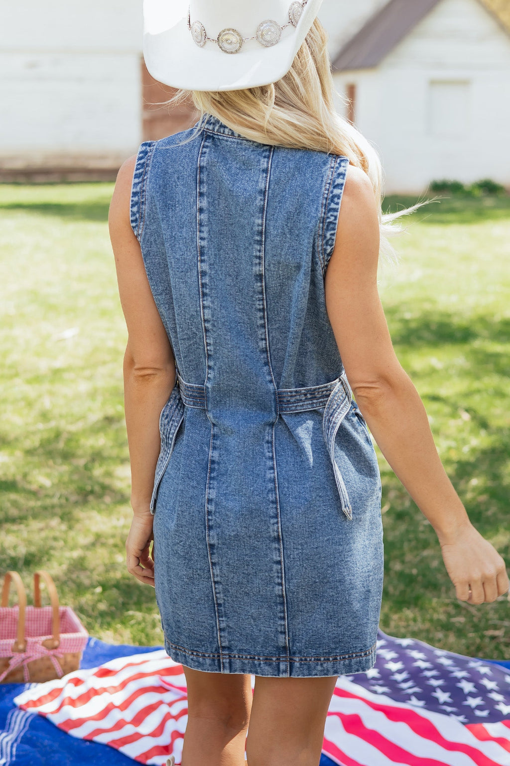 Ainara Down Sleeveless Short Dress