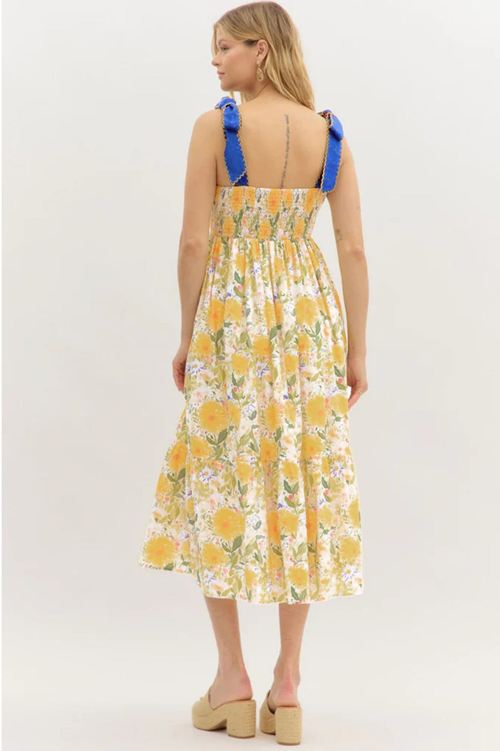 Emilia Straps High Waist Dress