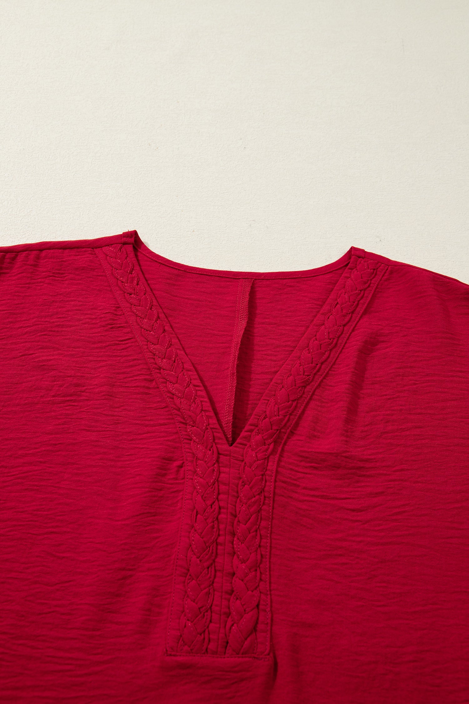 Willow Trim Half Sleeve Blouse