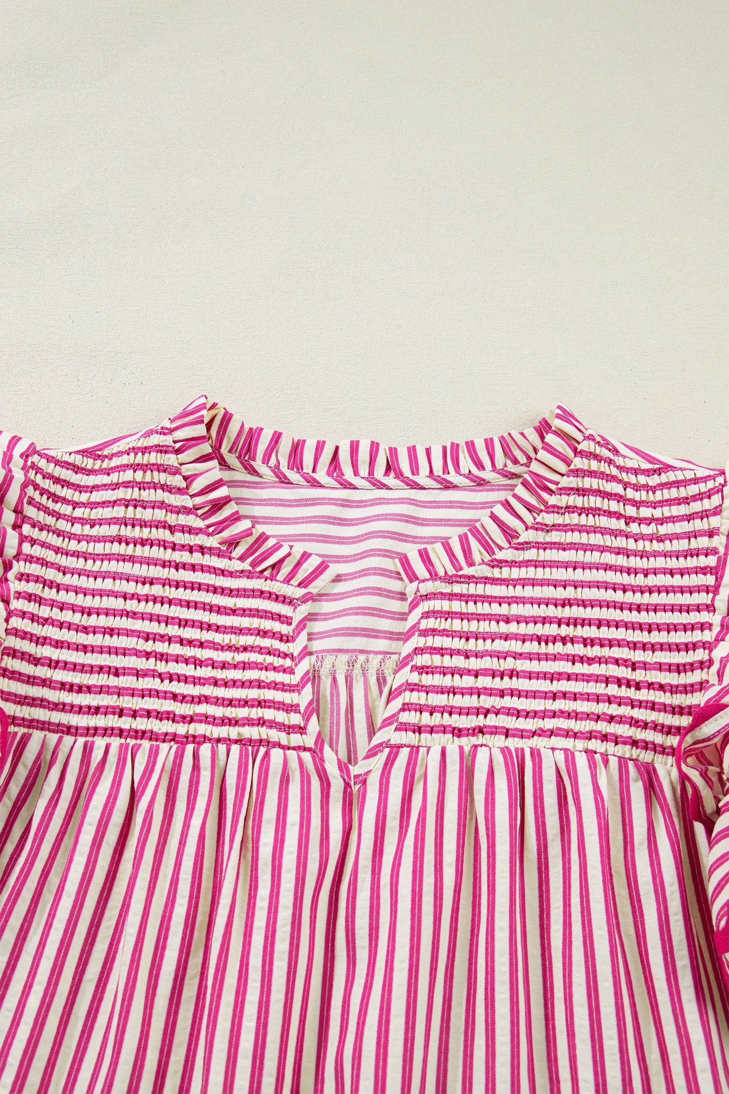Treasure Ruffled Short Sleeve Blouse
