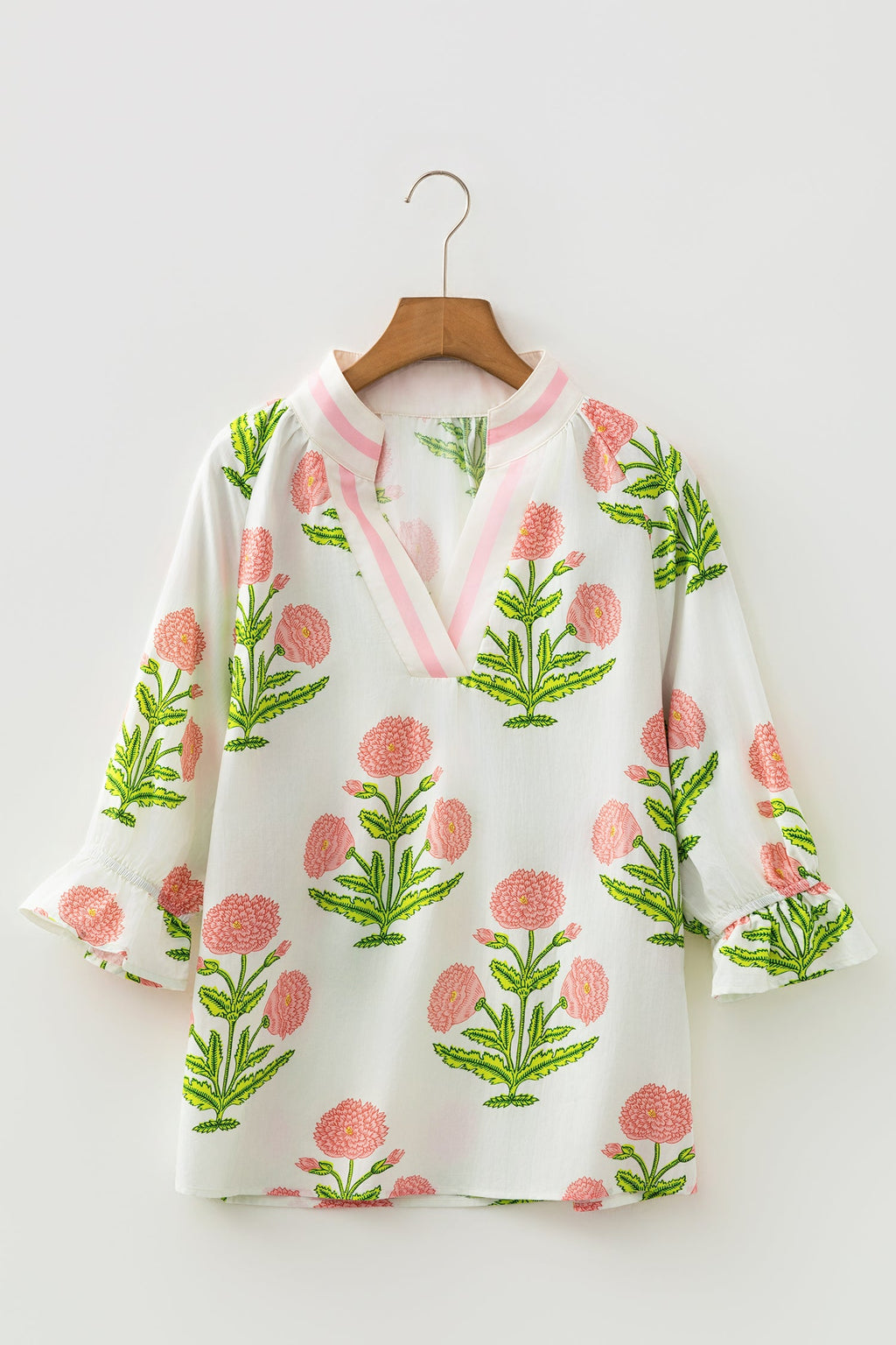 Noelle 3 4 Sleeve Blouse