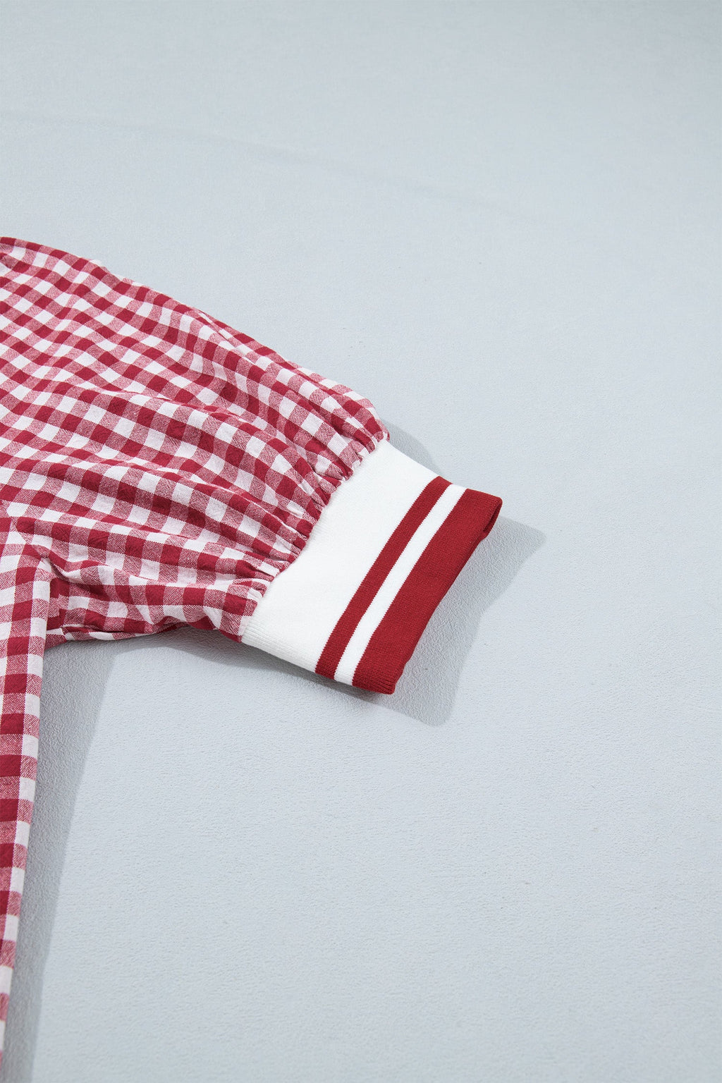 Journi Patchwork Half Zip Blouse