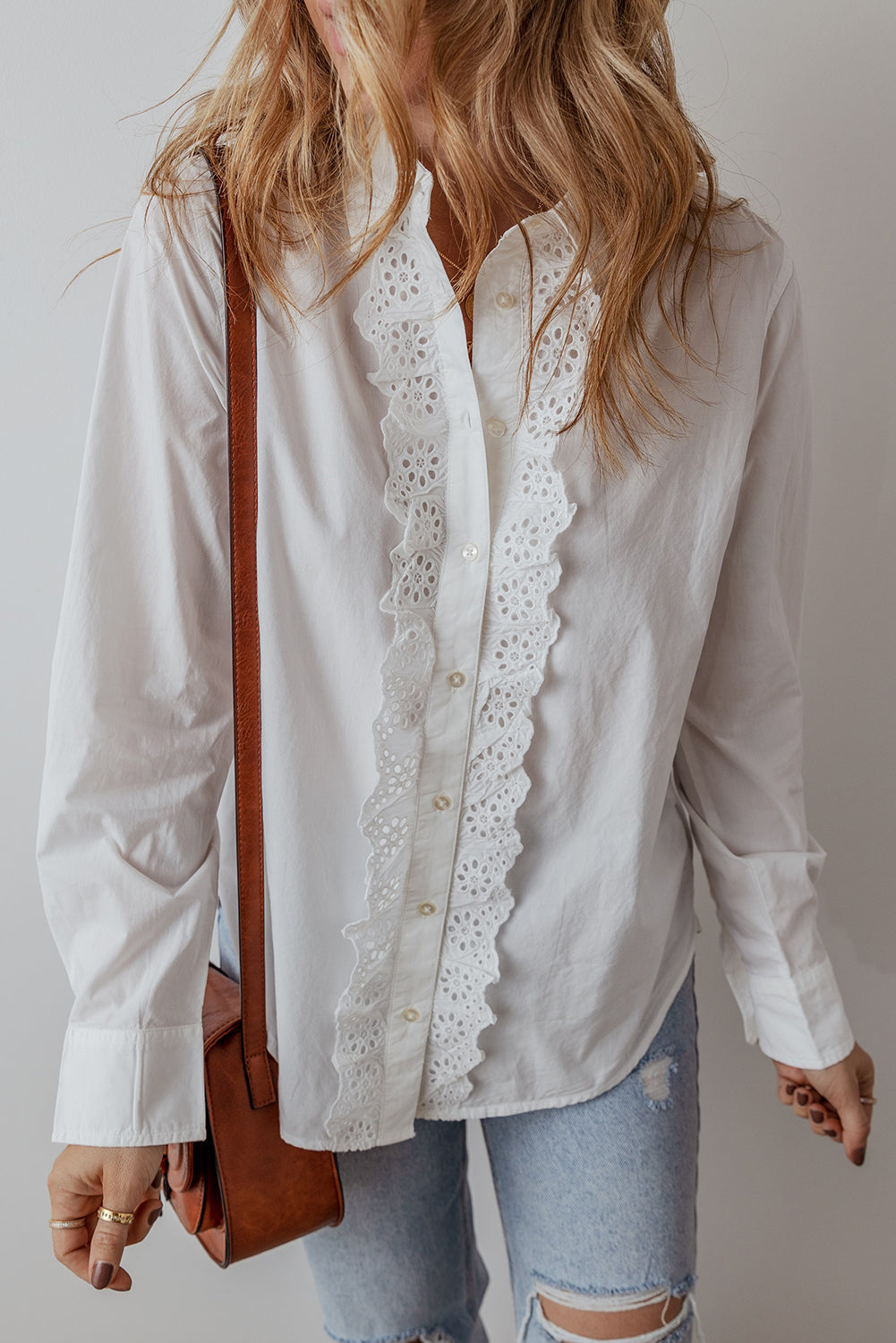 Zyla Turn Down Collar Shirt