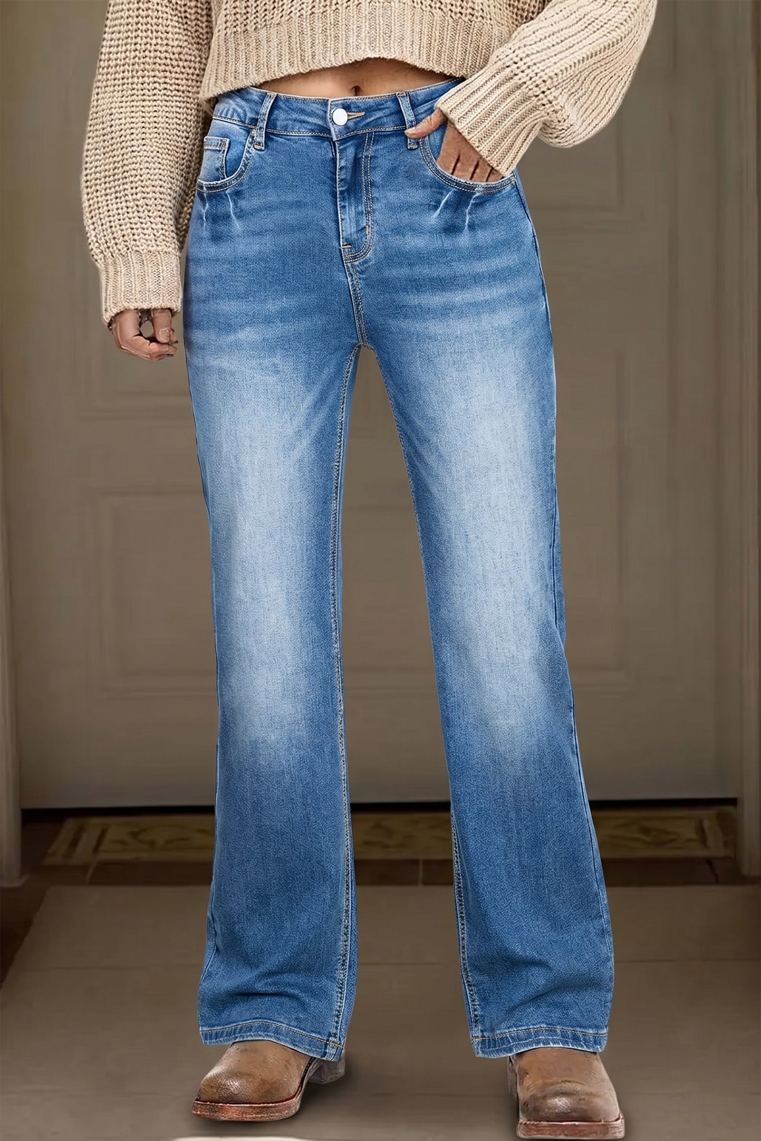 Raven Full Length Casual Jeans