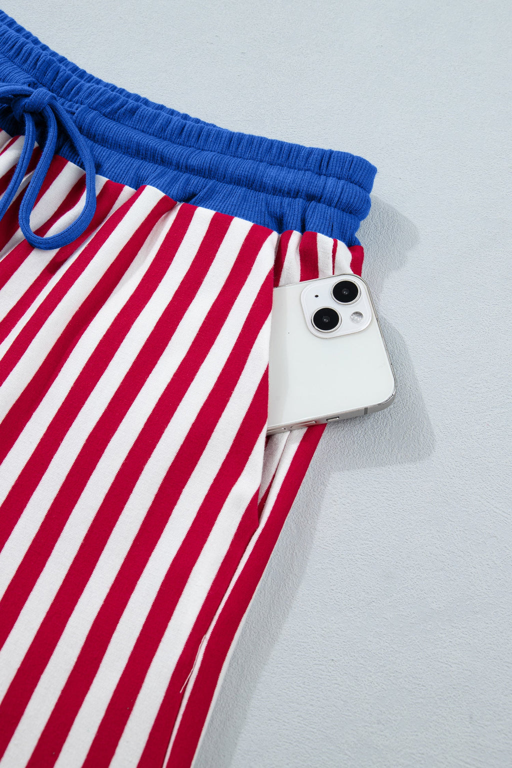 Skye Stripe Trim Tee Set