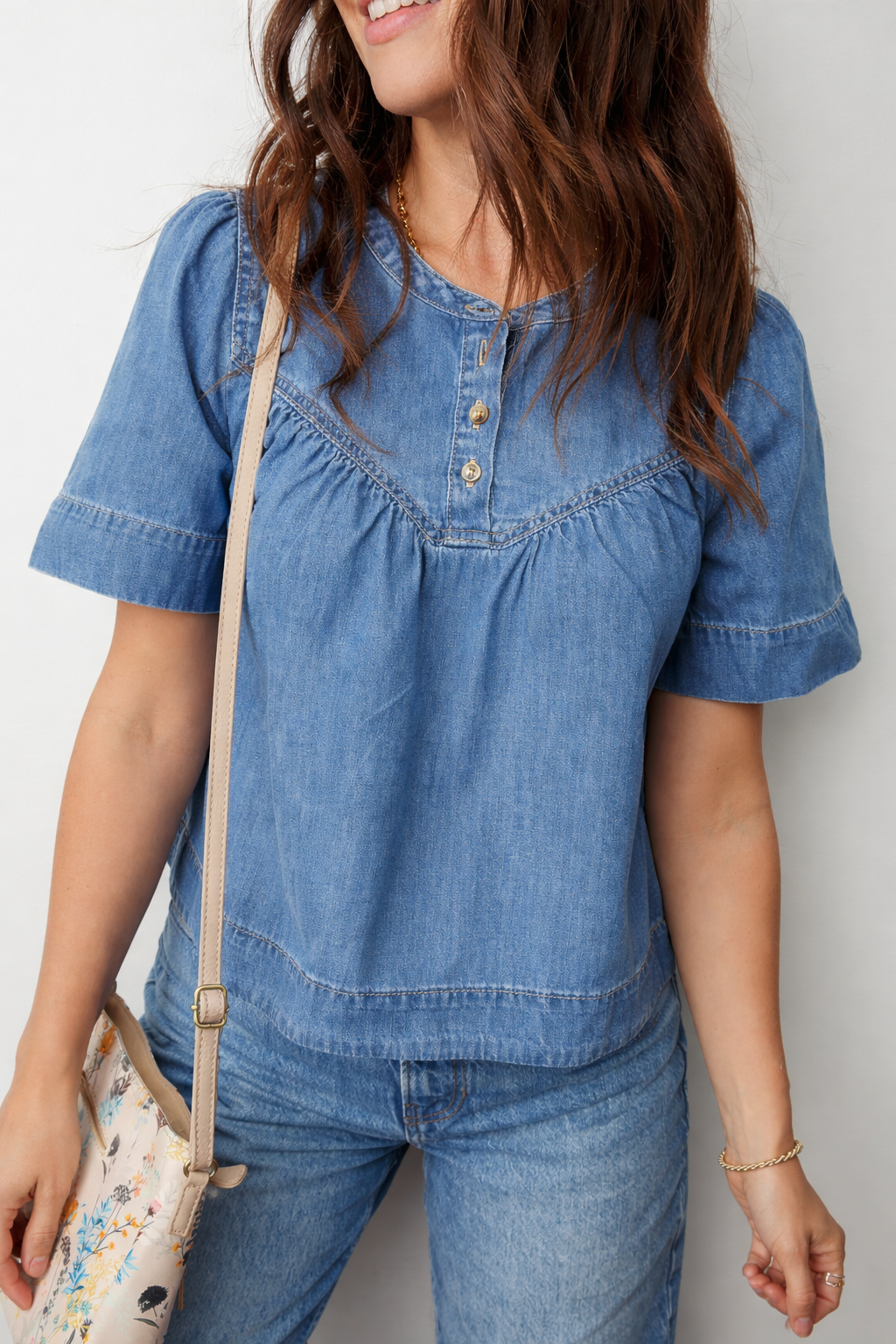 Sloane Half Short Sleeve Top