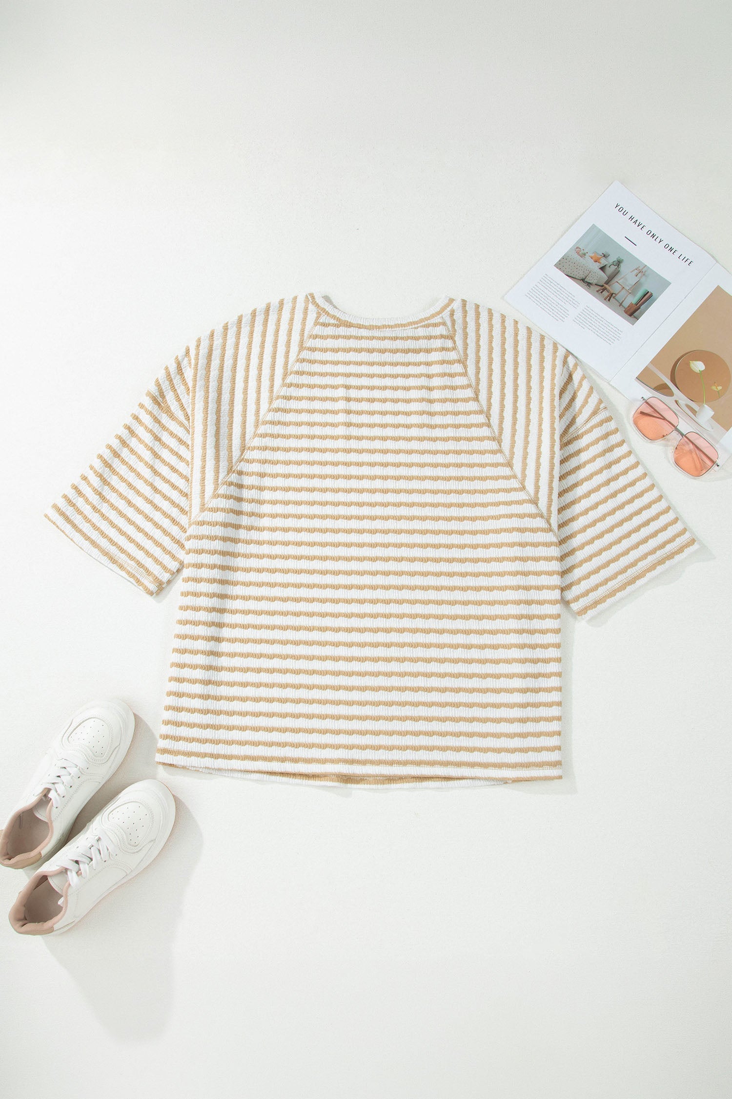 Liv Detail Half Sleeve PLUS Top