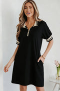 Jovie Trim Preppy Polo Tee
