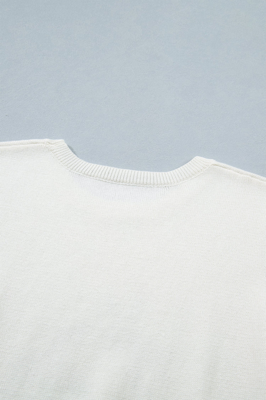 Regina Printed Short Sleeve Sweater
