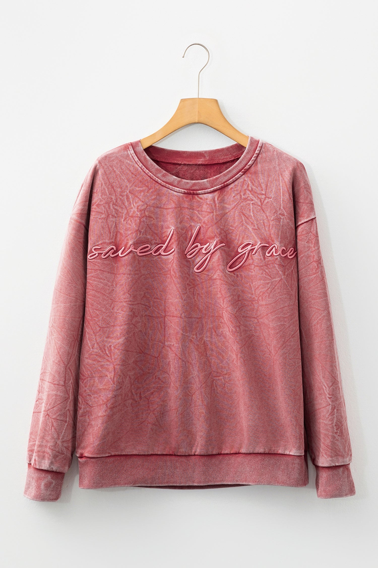 Kaia Mineral Wash Loose Sweatshirt