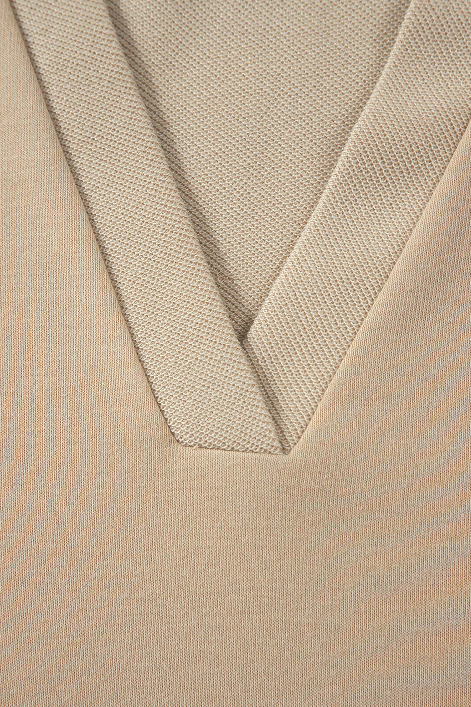 Iris Notched Raw Edge PLUS Jumper