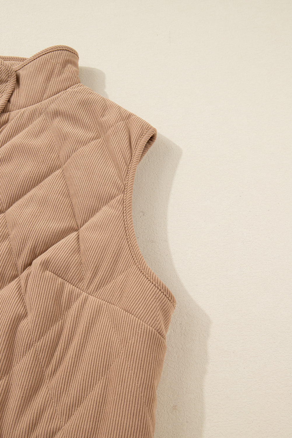 Elizabeth Cord Snap Vest Plus Jacket