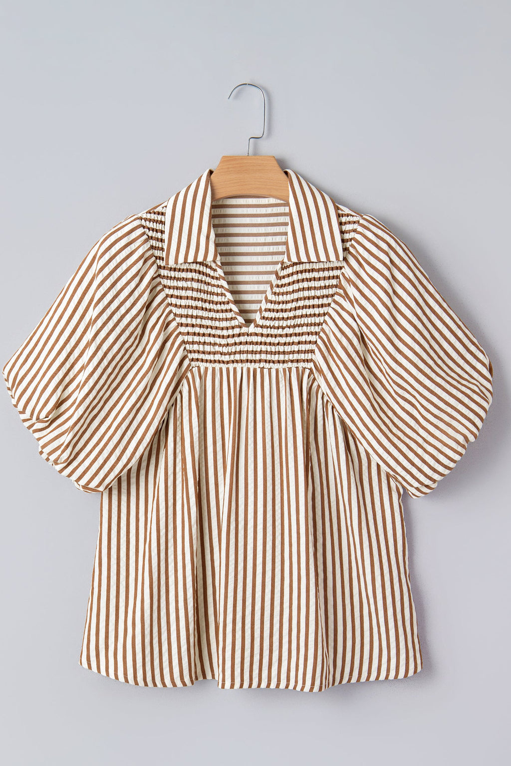 Lina Short Puff Sleeve Blouse
