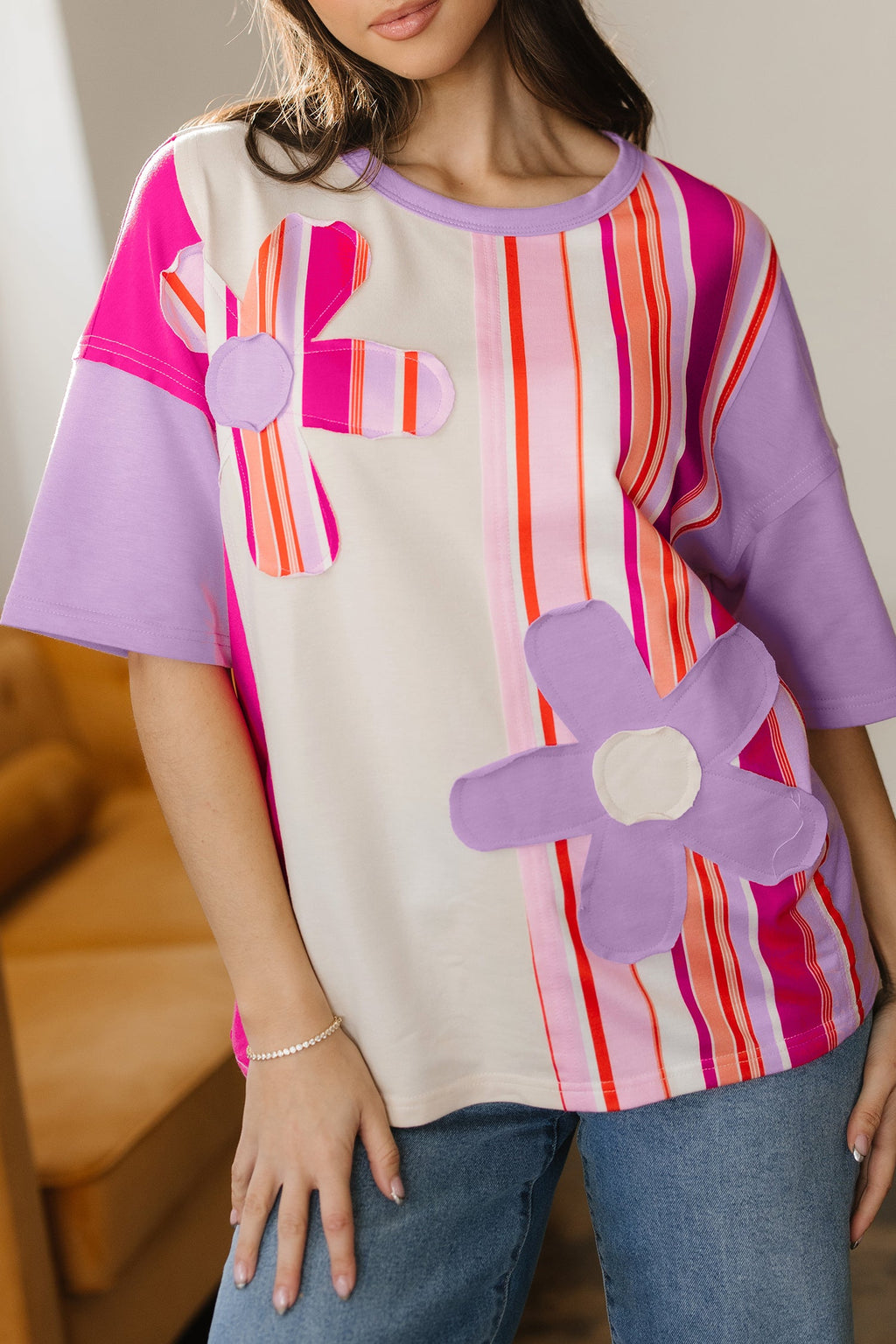 Kallie Half Sleeve Loose Top