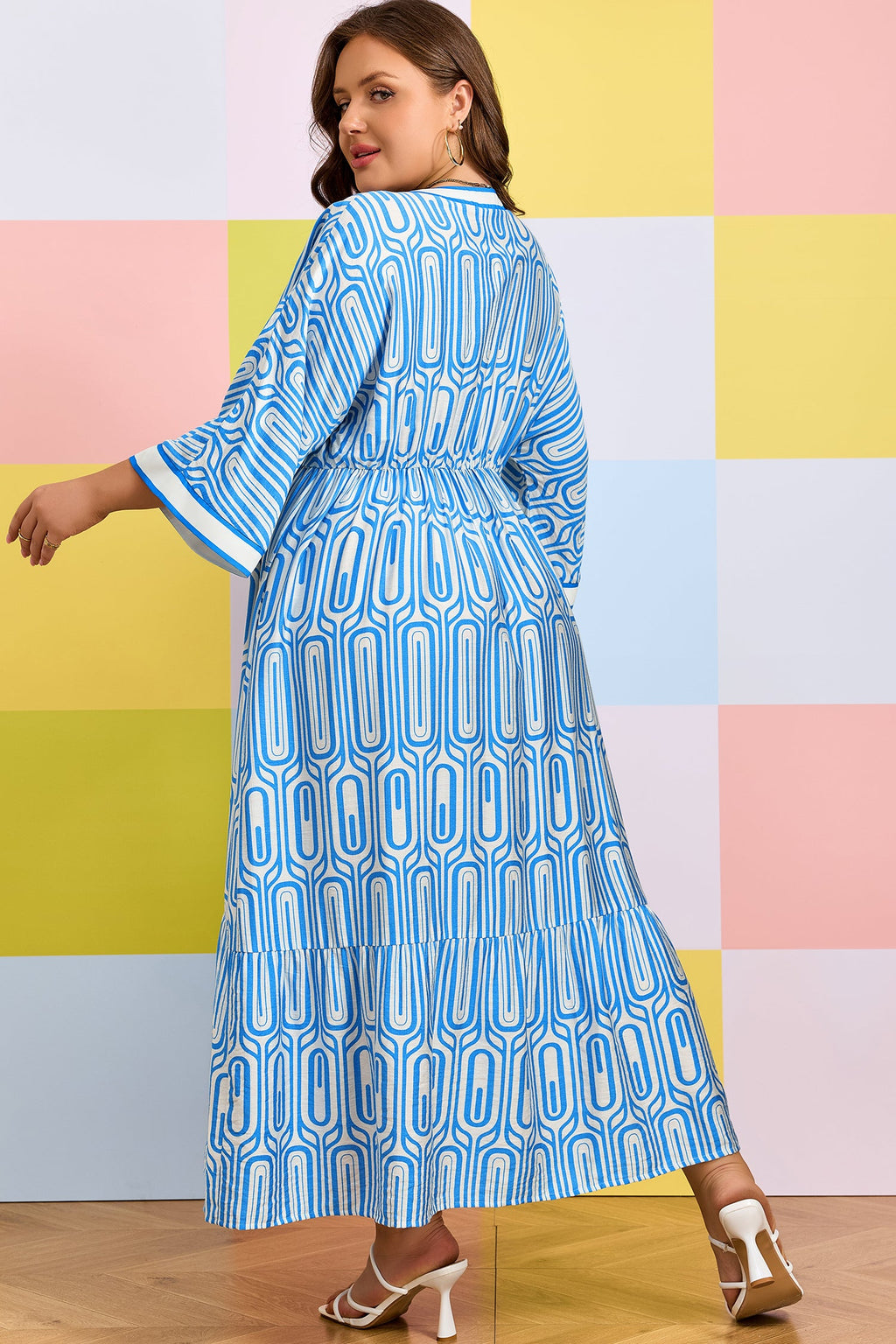 Siya Bracelet Sleeve Long PLUS Dress