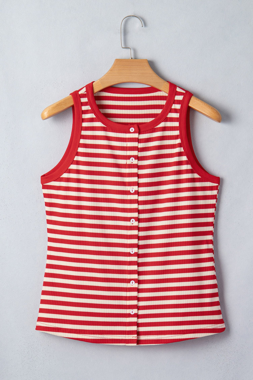 Monica Ribbed Knit Tank Top