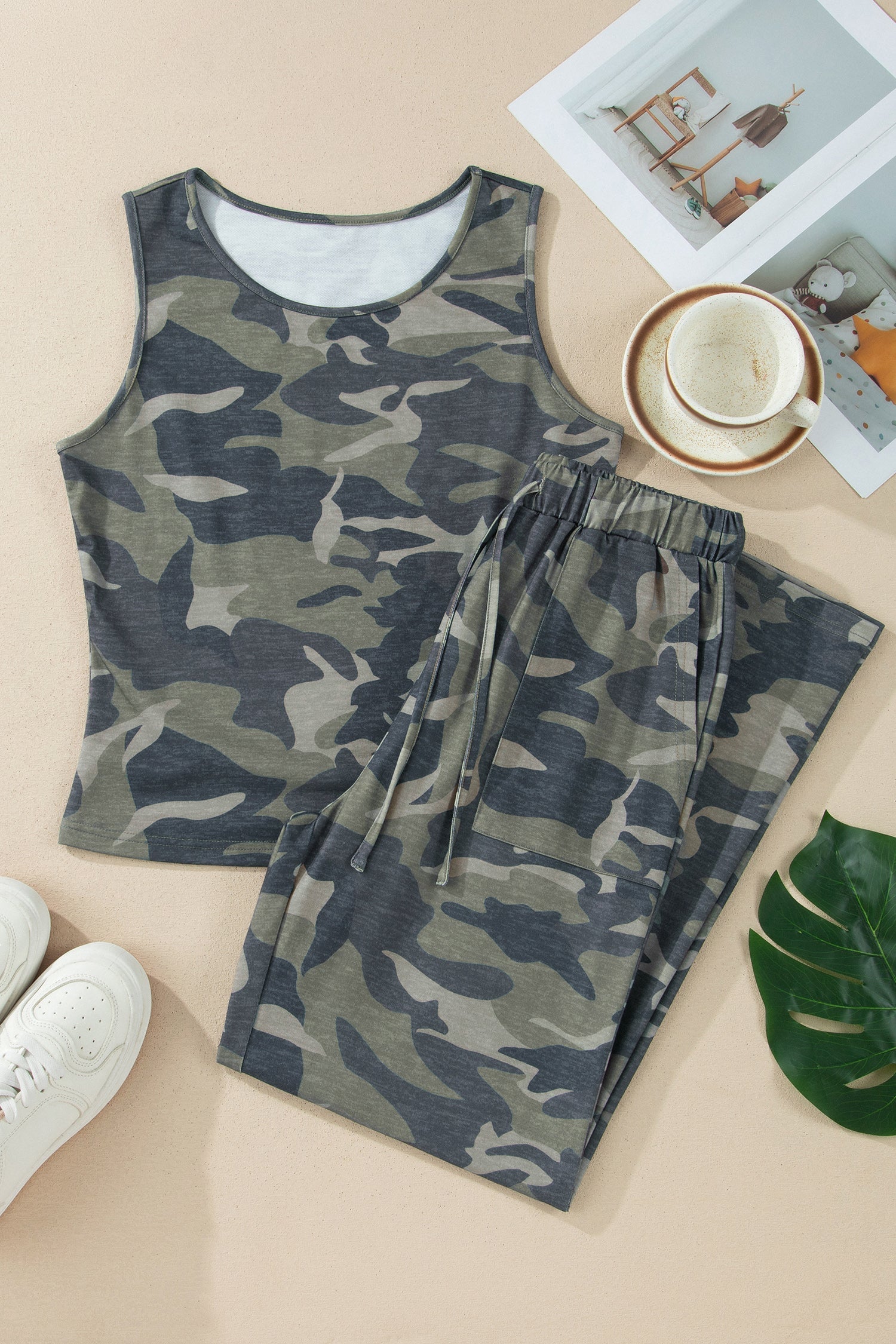 Tallulah Print Slim Tank