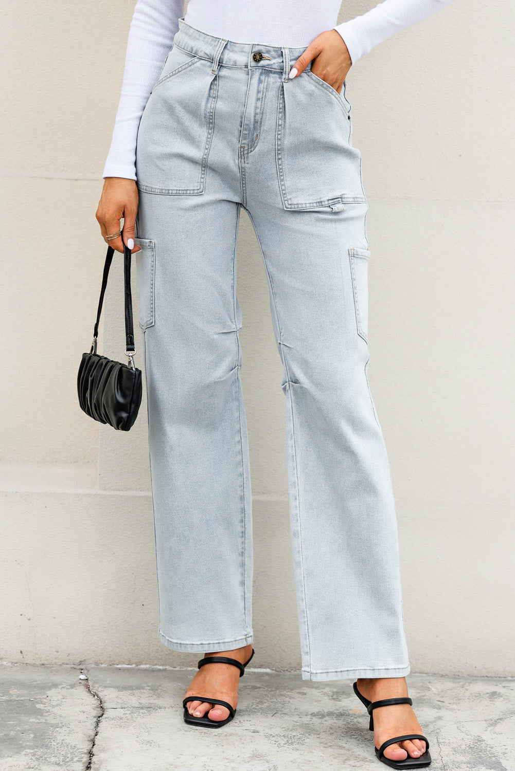Jazlyn Street Fashion Shift Jeans