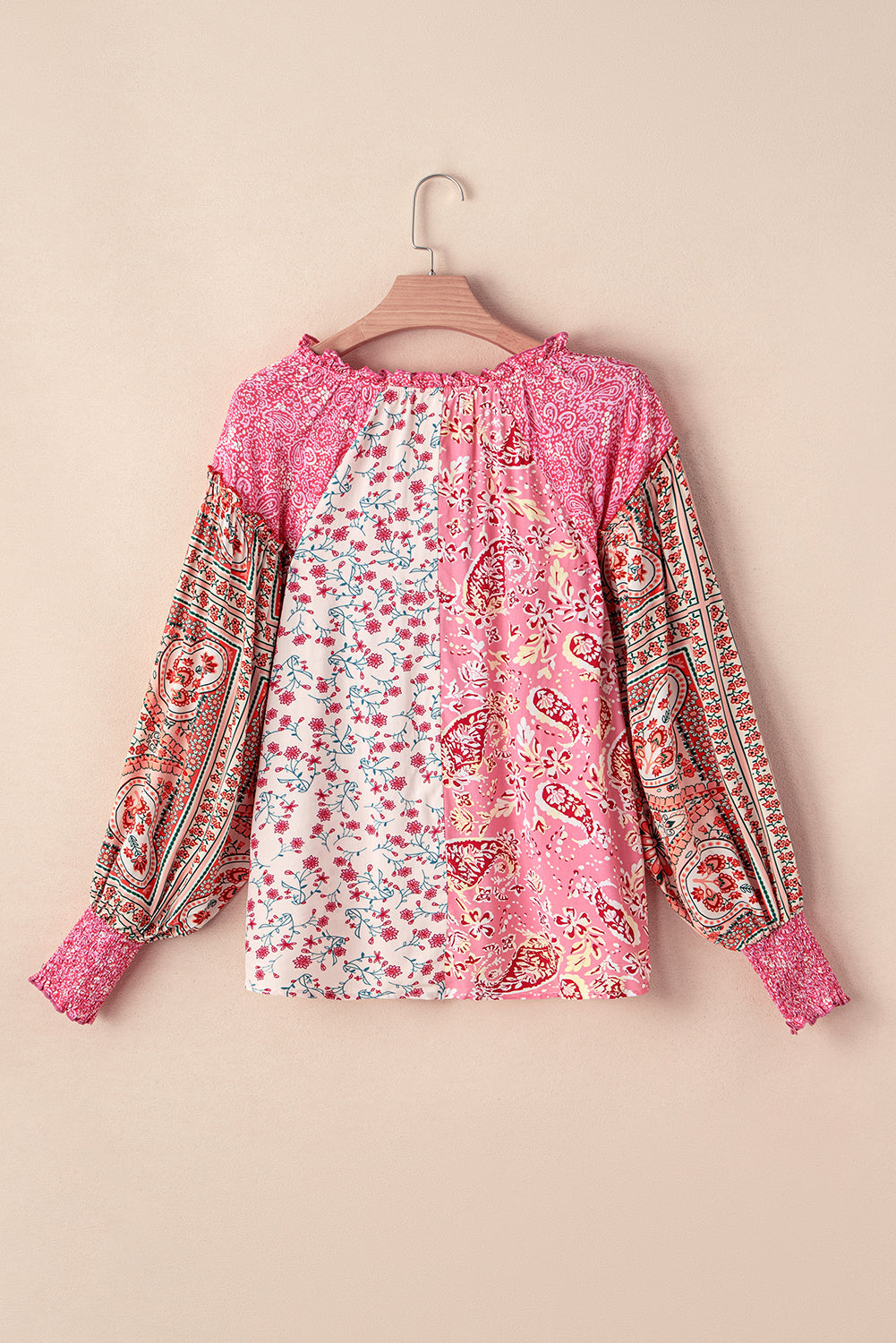 Adalee Printed Puff Sleeve Shirt