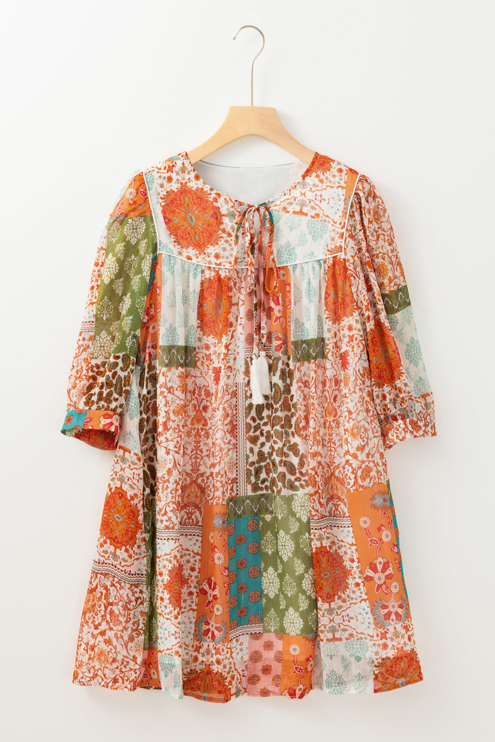 Tallulah Sleeve Chiffon Loose Dress