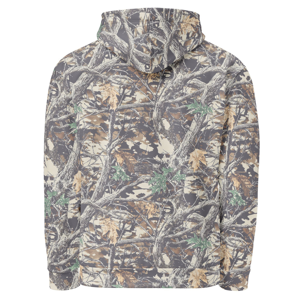 Faded Camo Wide String Hoodie