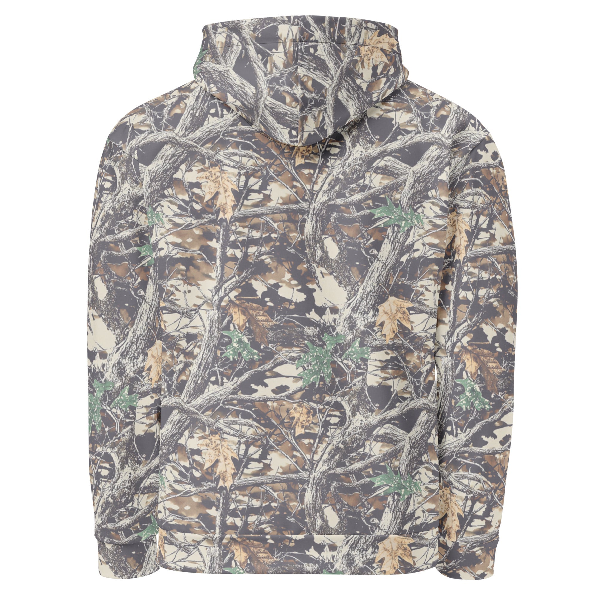 Faded Camo Wide String Hoodie