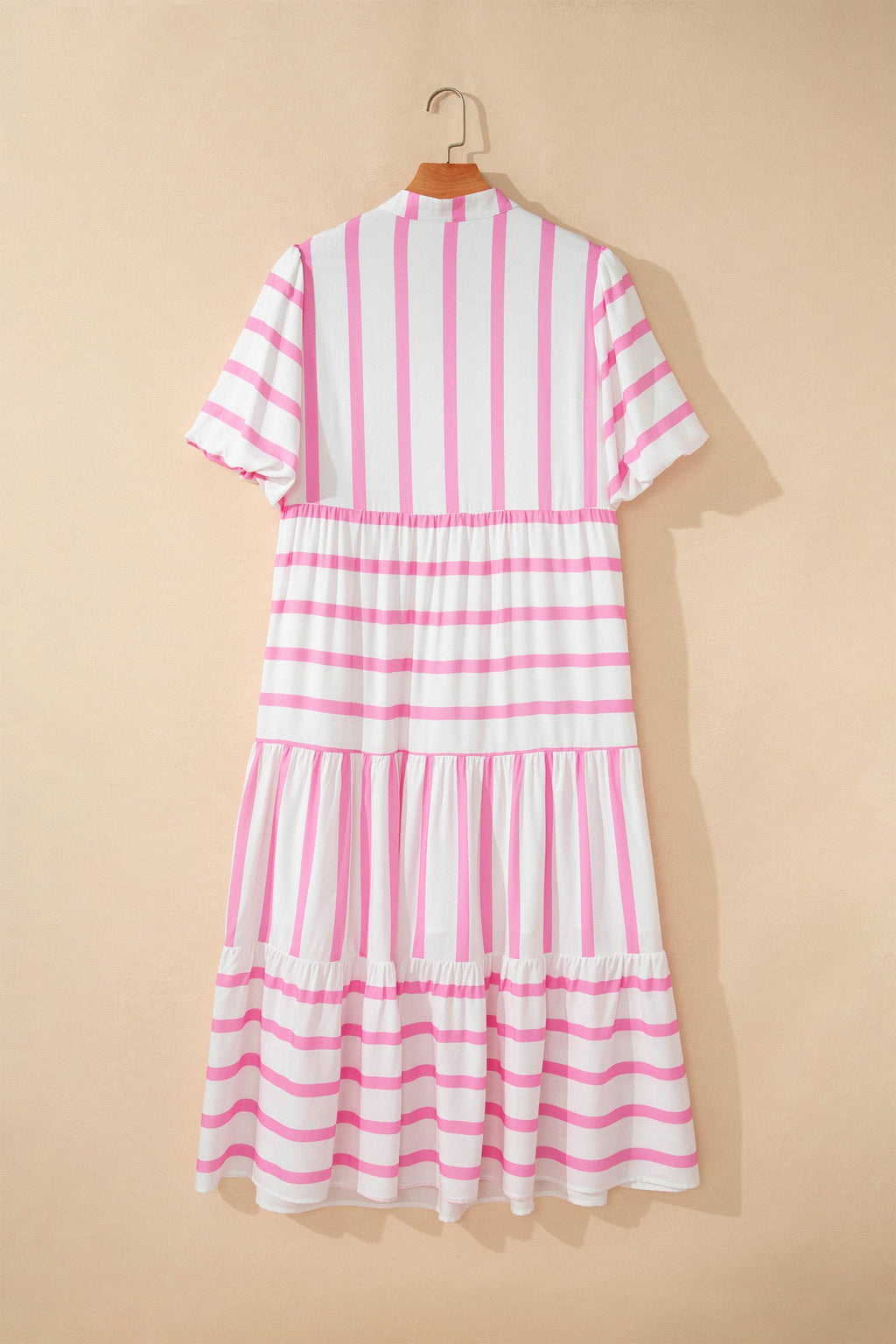Elowen Sleeve Tiered Maxi PLUS Dress