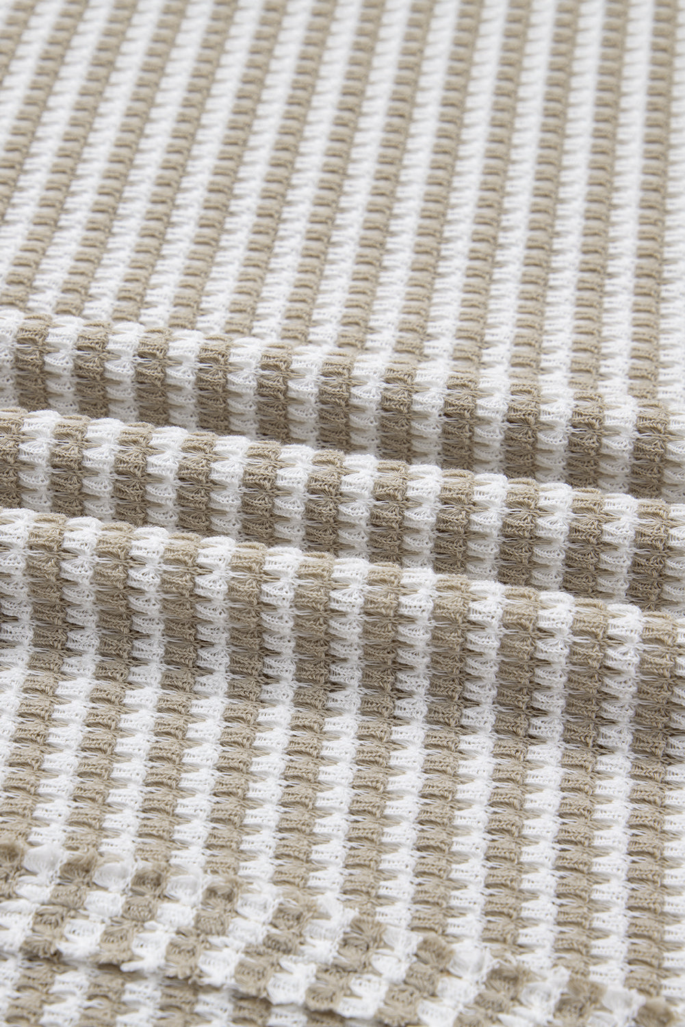 Vanessa Knit Ribbed Trim Long Sleeve PLUS Top