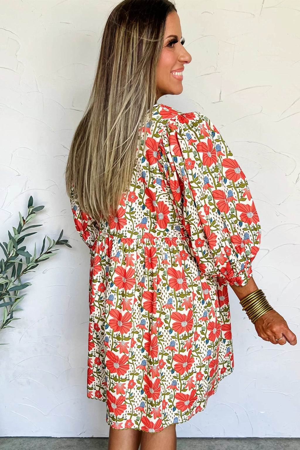 Freya Sleeve Loose Mini Dress
