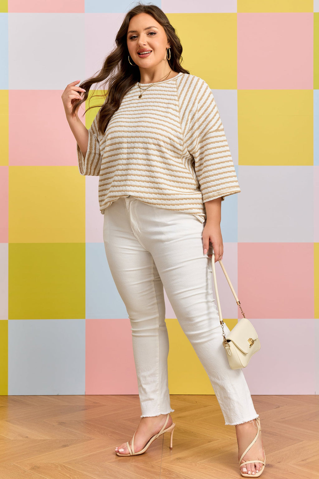 Liv Detail Half Sleeve PLUS Top