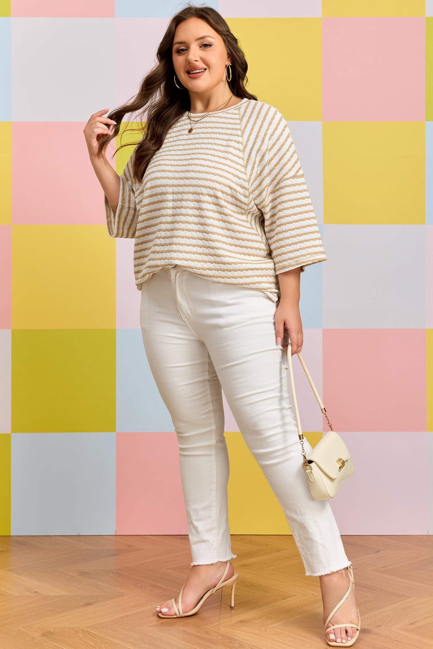 Liv Detail Half Sleeve PLUS Top