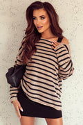 Abigail Shoulder Loose Sleeve Sweater