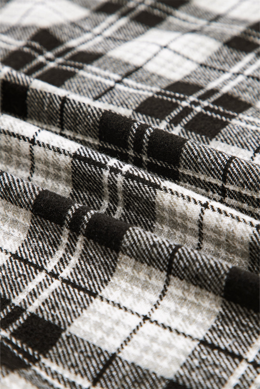 Leona Plaid Print Chest Shirt