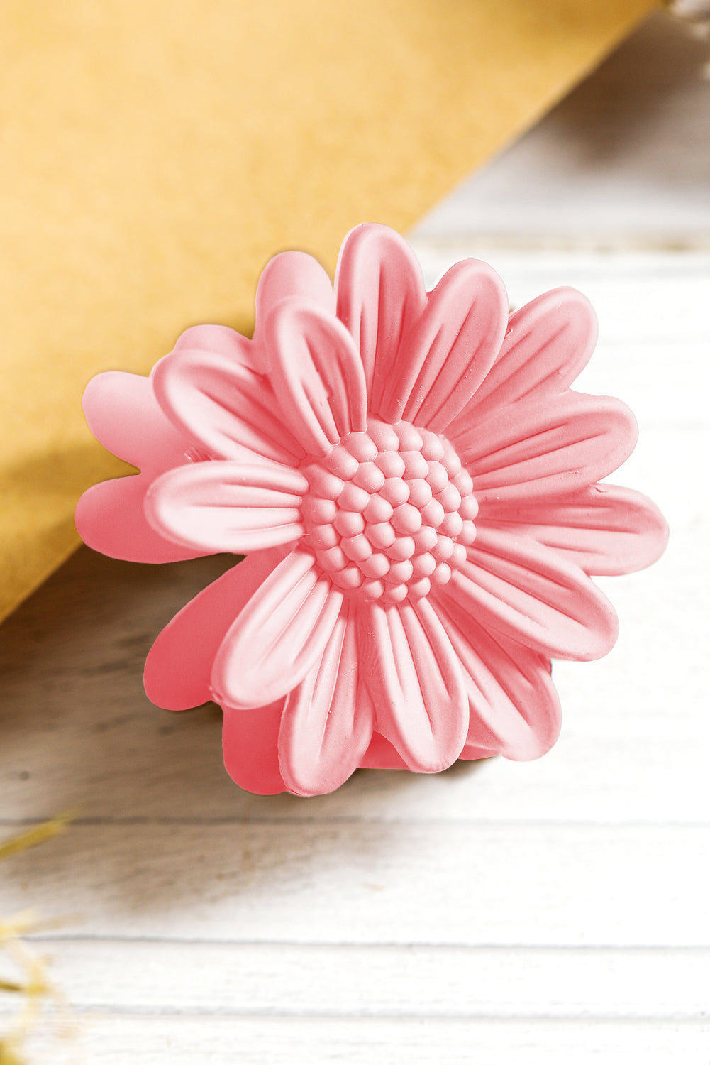 Analeia Flower Frosted Hair Clawclip