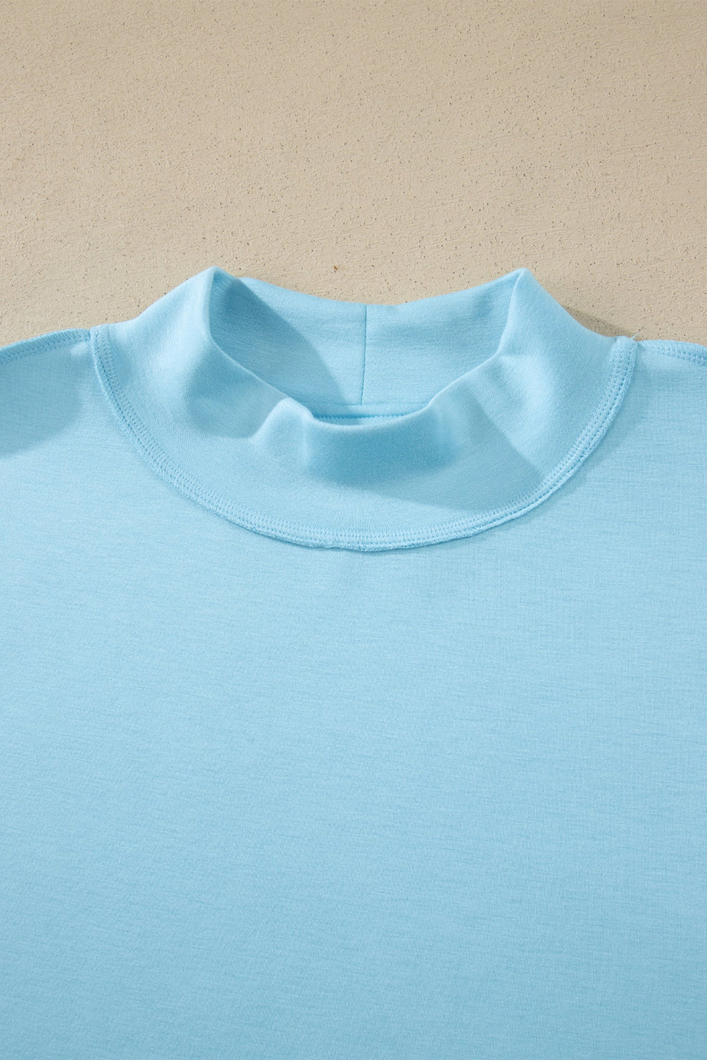 Sasha Seam Mock Oversize Tee Set