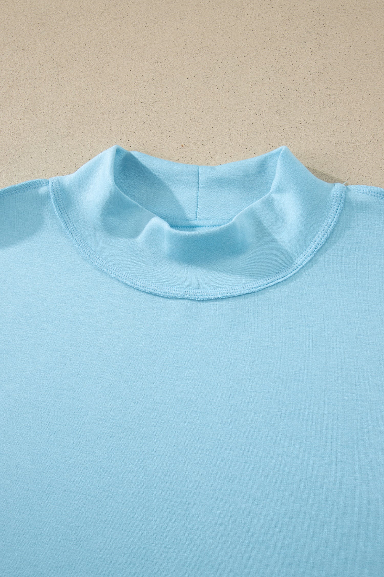 Sasha Seam Mock Oversize Tee Set