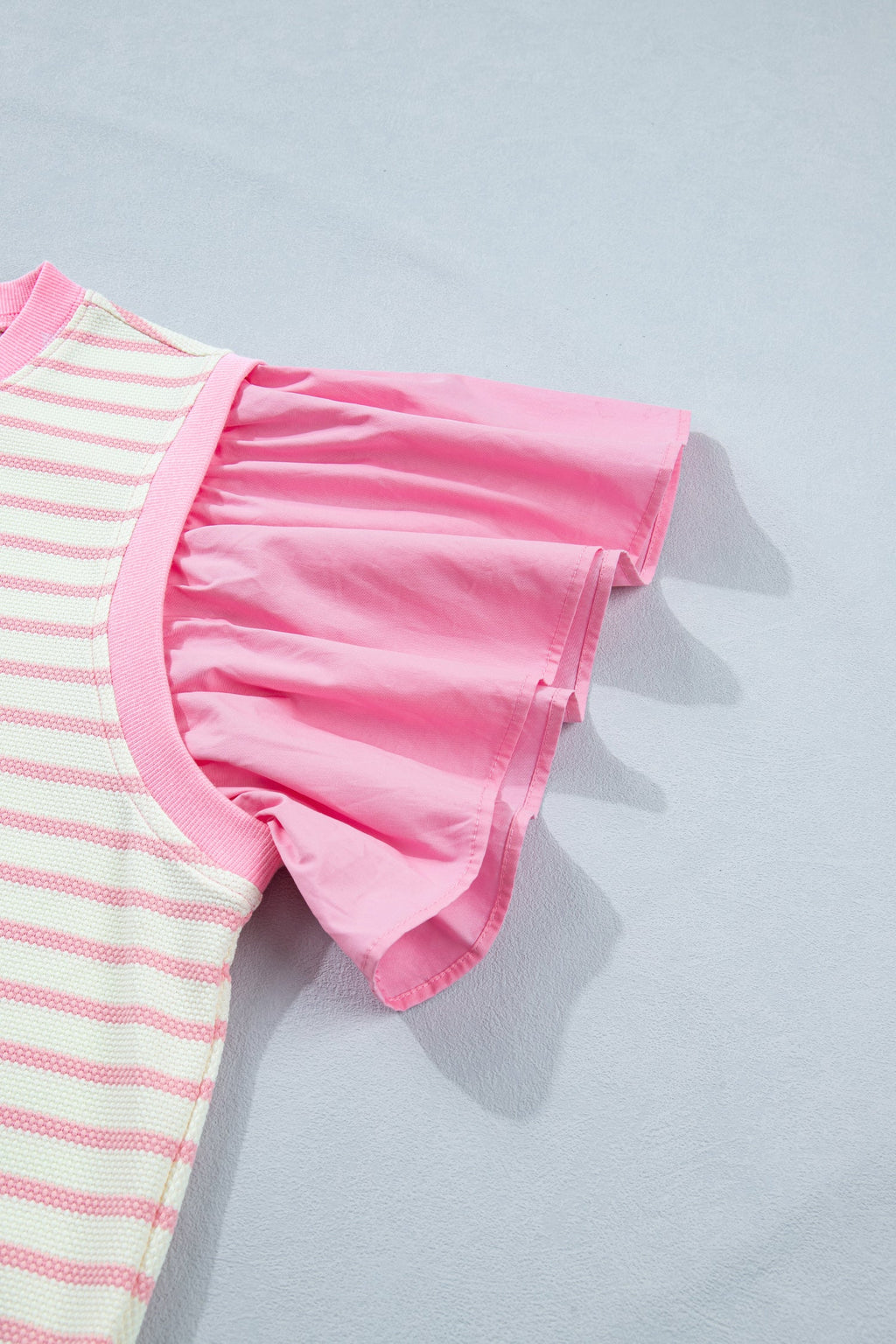 Hope Short Sleeve Patchwork Blouse