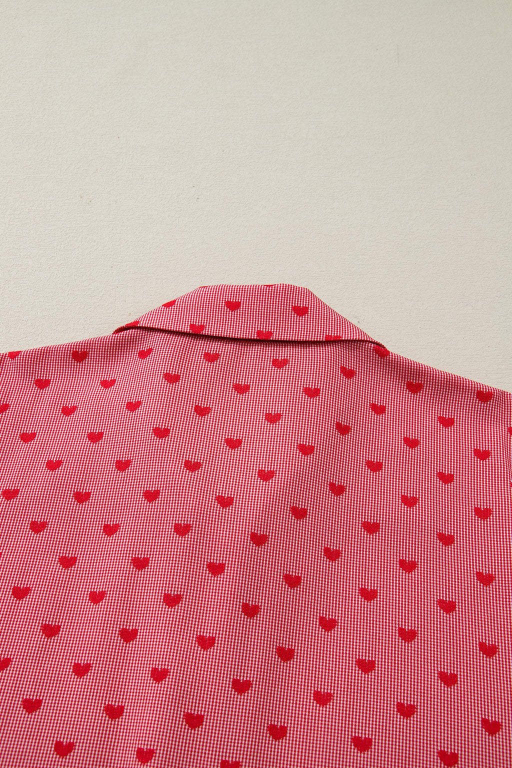 Charlie Sleeve Loose Valentine Shirt