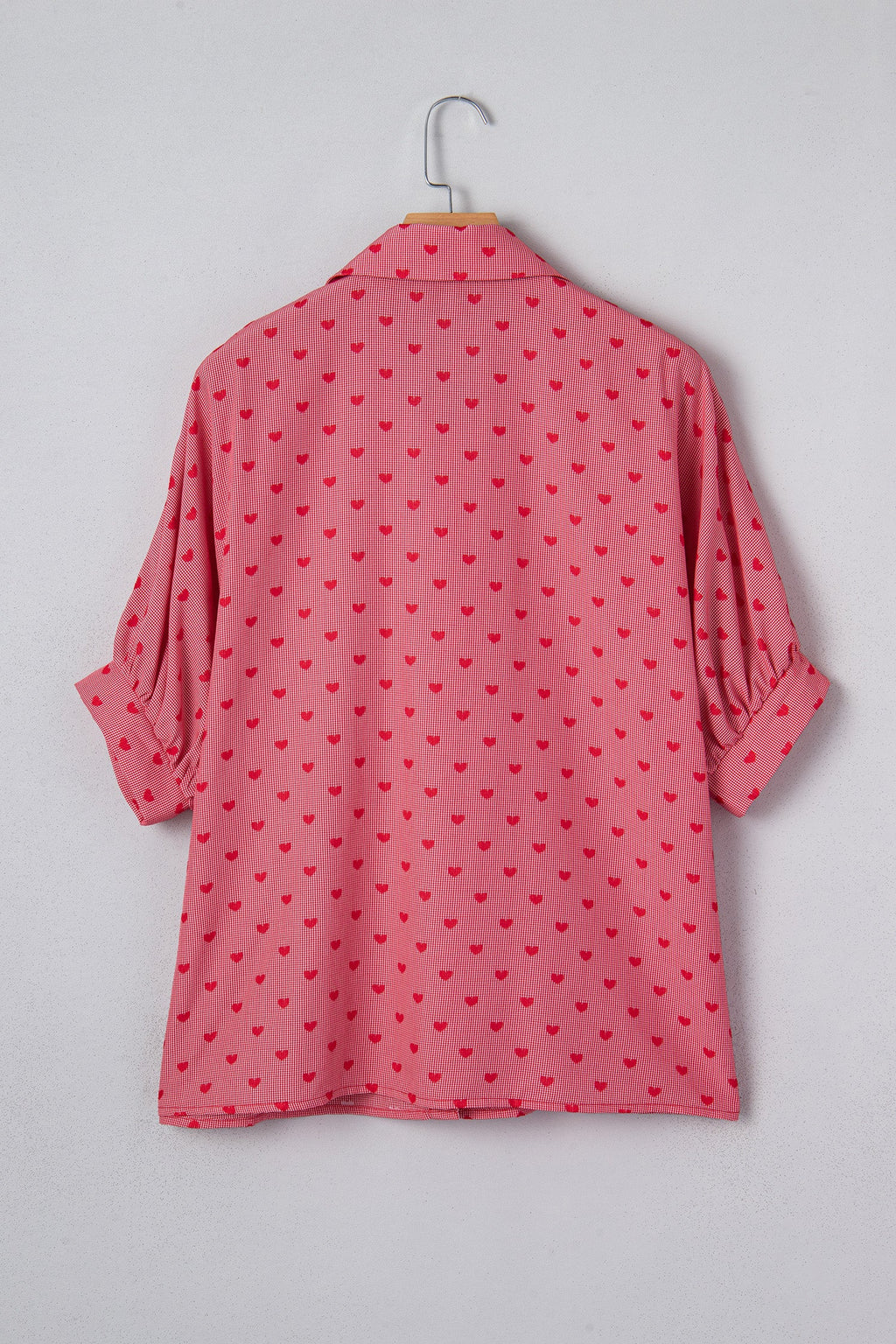 Charlie Sleeve Loose Valentine Shirt
