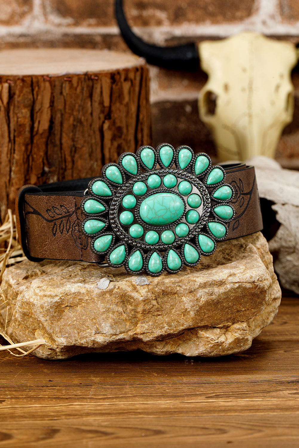 Averie Fashion Faux Leather Belt