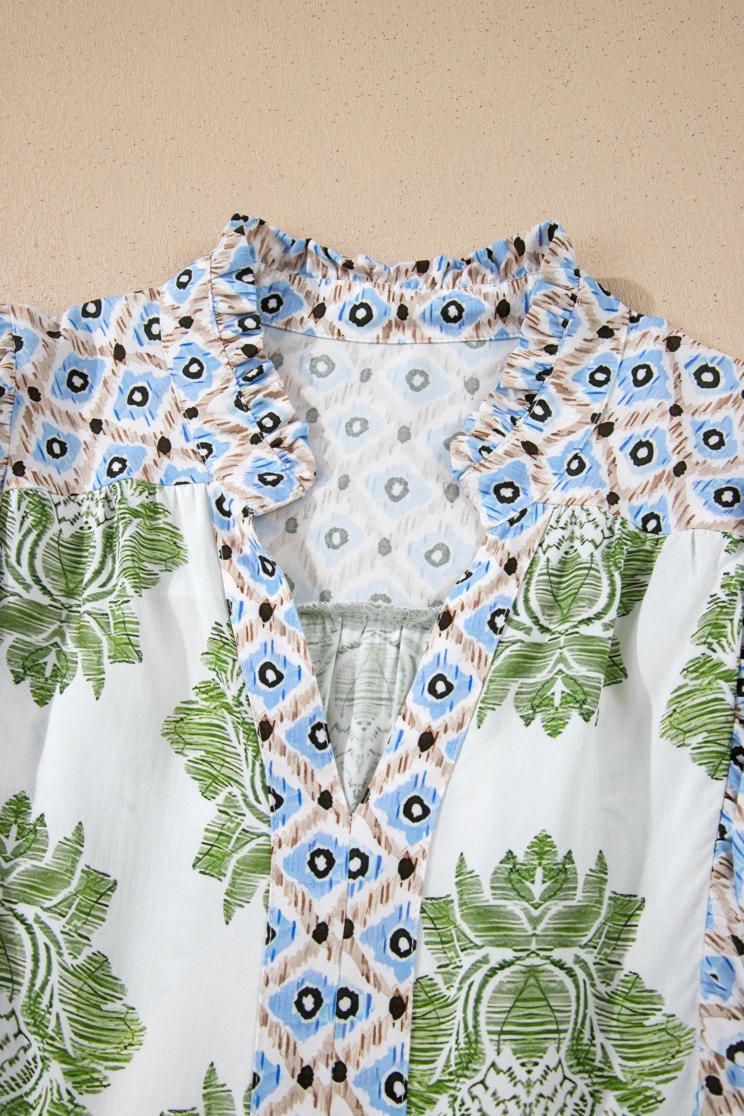 Margot Ruffle Detail Mini Dress
