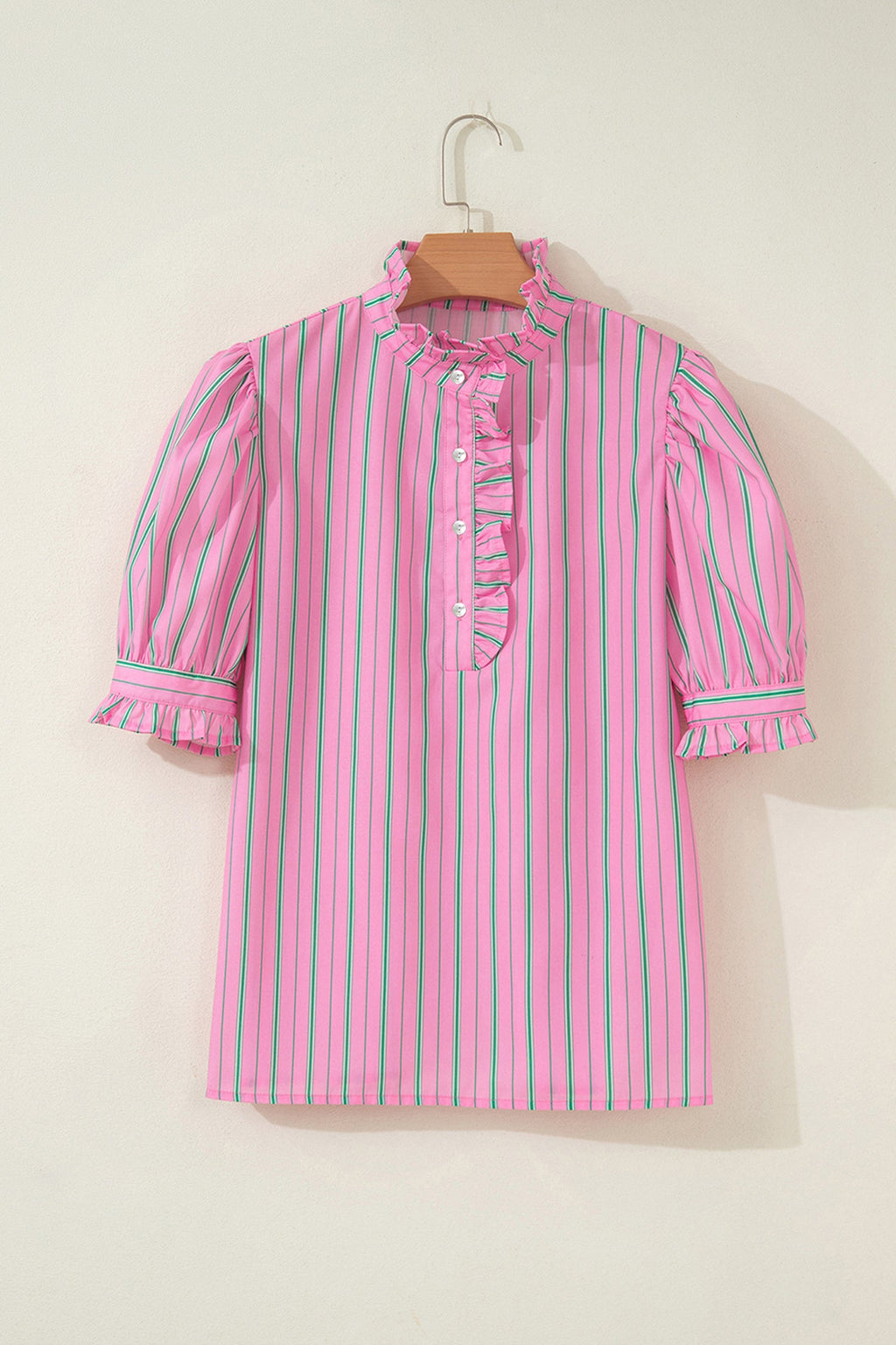 Tiffany Short Puff Sleeve Blouse