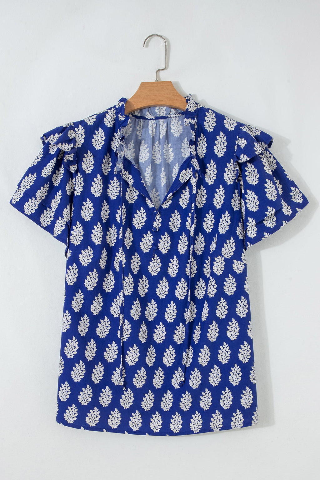 Rowyn Ruffle Short Sleeve PLUS Blouse