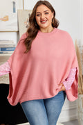 Maci Sleeve Poncho Style PLUS Sweater