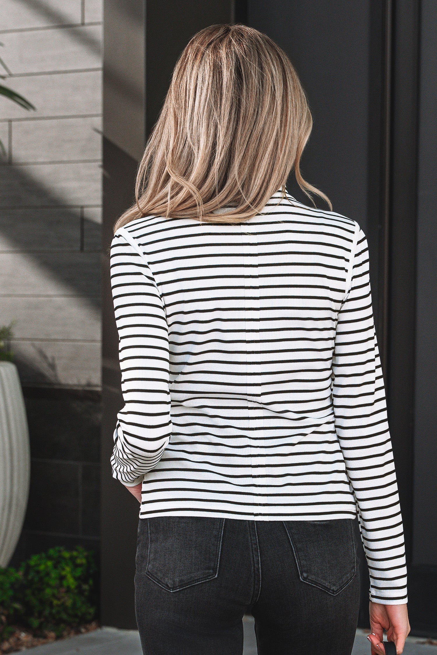 Samira Sleeve Slim top Long Sleeve Top