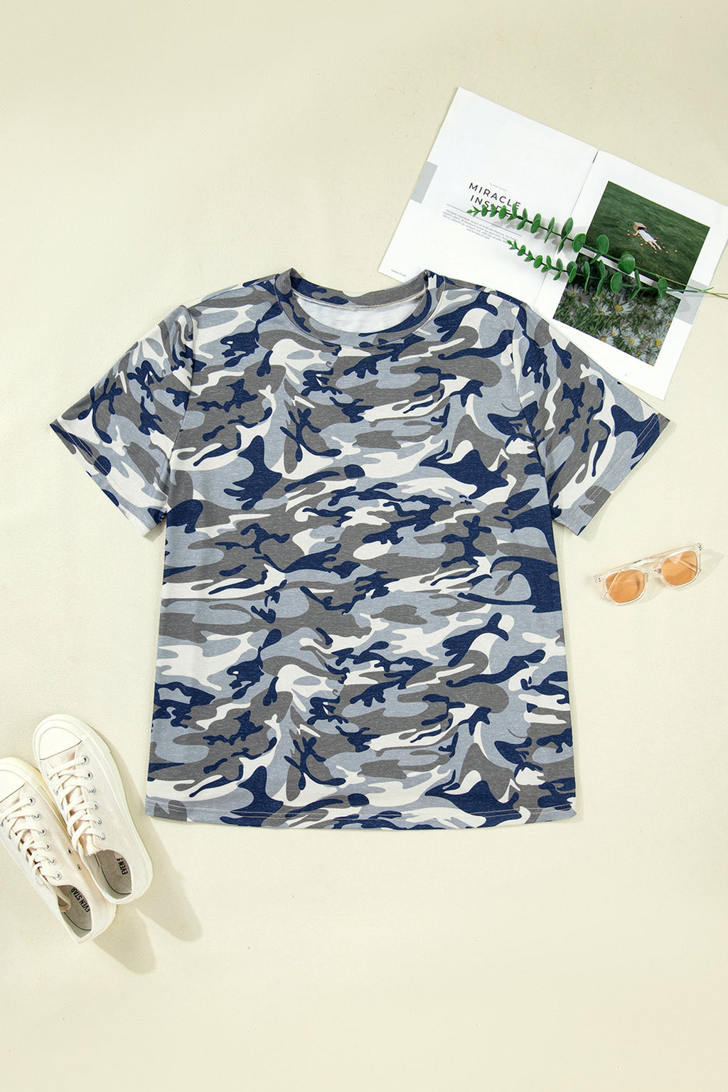 Brooklynn Print Short Sleeve PLUS Tee