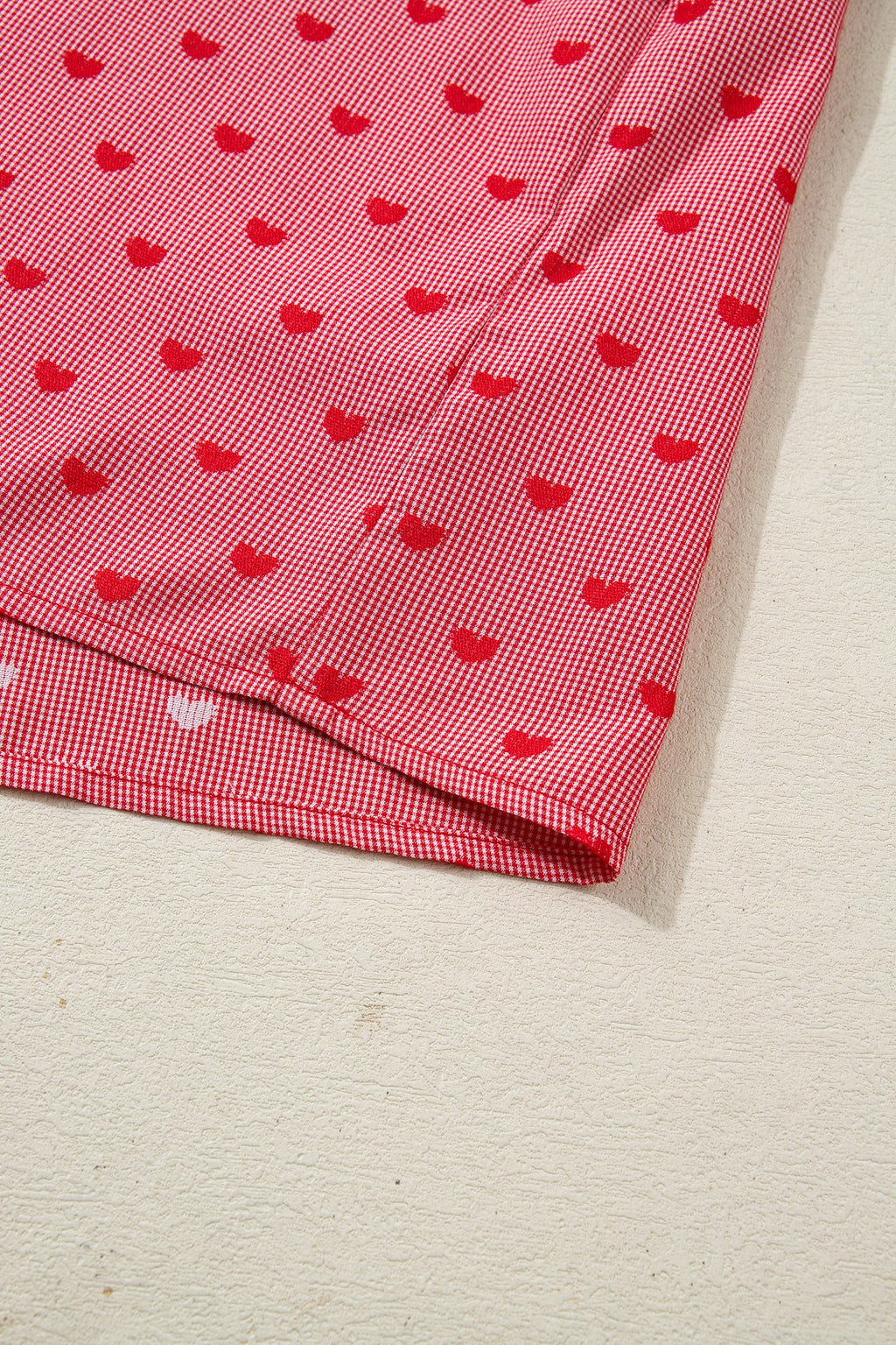 Charlie Sleeve Loose Valentine Shirt