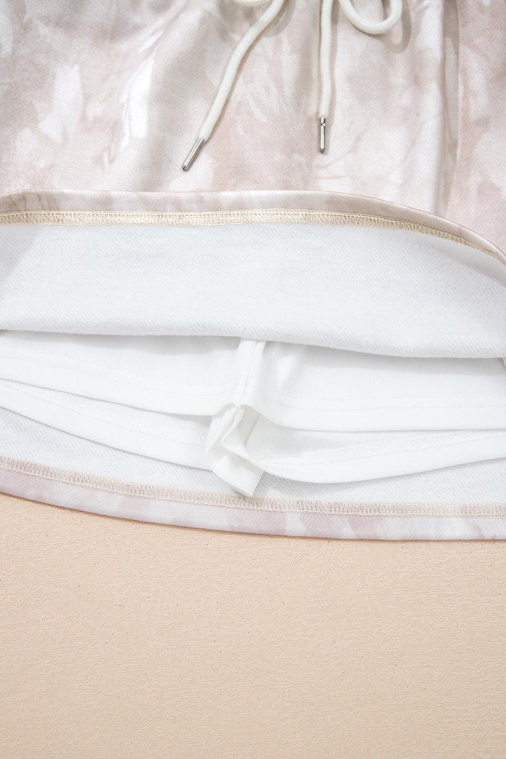 Romina Drawstring Mini Skort Set
